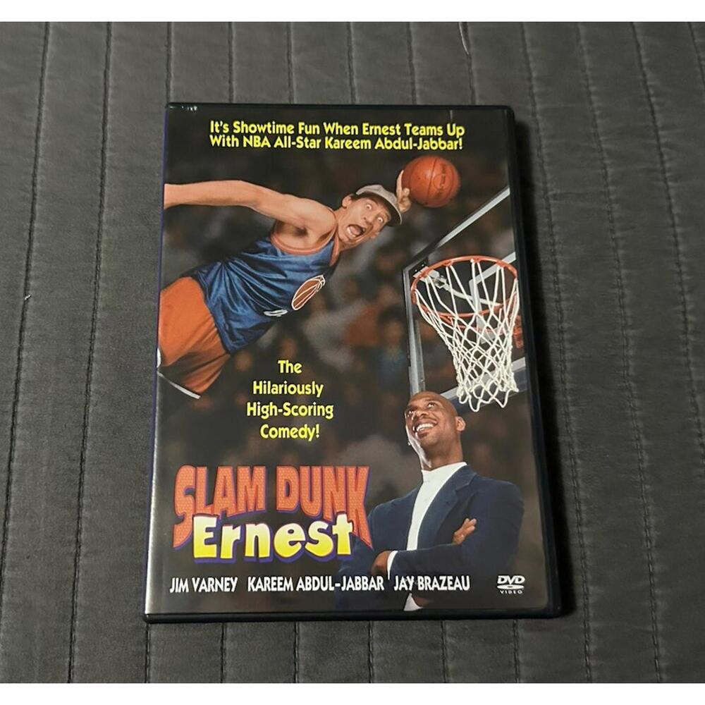 Slam Dunk Ernest (DVD, 1995) Kareem Abdul Jabbar Classic Comedy Movie Like New